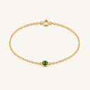 Jade Necklace Gold